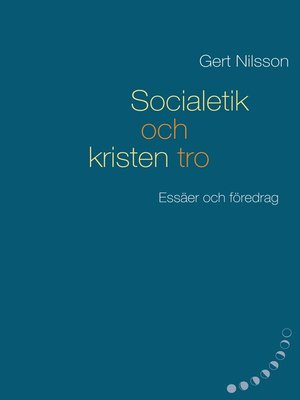 cover image of Socialetik och kristen tro